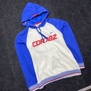 00s Blue Nike Cortez Hoodie Men's Medium