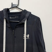 Black Under Armour zip up Hoodie Men's Medium