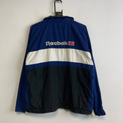 Black White Navy Reebok Windbreaker Men's Small