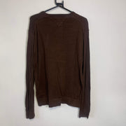 Brown Tommy Hilfiger Knit Jumper Sweater Large