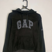 Black GAP Hoodie Pullover Small Fleece