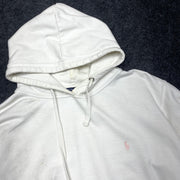 White Ralph Lauren Hoodie Women's Medium