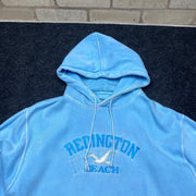 Blue Basix Vintage Hoodie Men's Xl