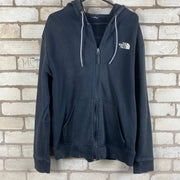 Black North Face zip up Hoodie Men's Large