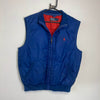 Vintage Polo Ralph Lauren Blue Gilet Jacket Large