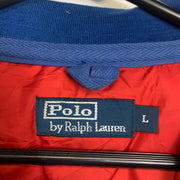 Vintage Polo Ralph Lauren Blue Gilet Jacket Large