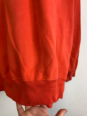 Vintage Orange Polo Ralph Lauren Sweatshirt Men's Large