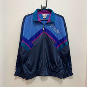 Navy and Blue Lotto Track Jacket Men's Medium