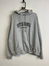 Grey Embroidery Hoodie Men's XXL