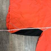 Black and Orange Umbro Windbreaker Men's Medium