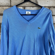 Blue Lacoste Jumper Women's Large