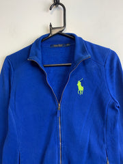 Blue Ralph Lauren zip up Sweatshirt Women's Small