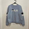 Blue Fila Sweatshirt Women's XL