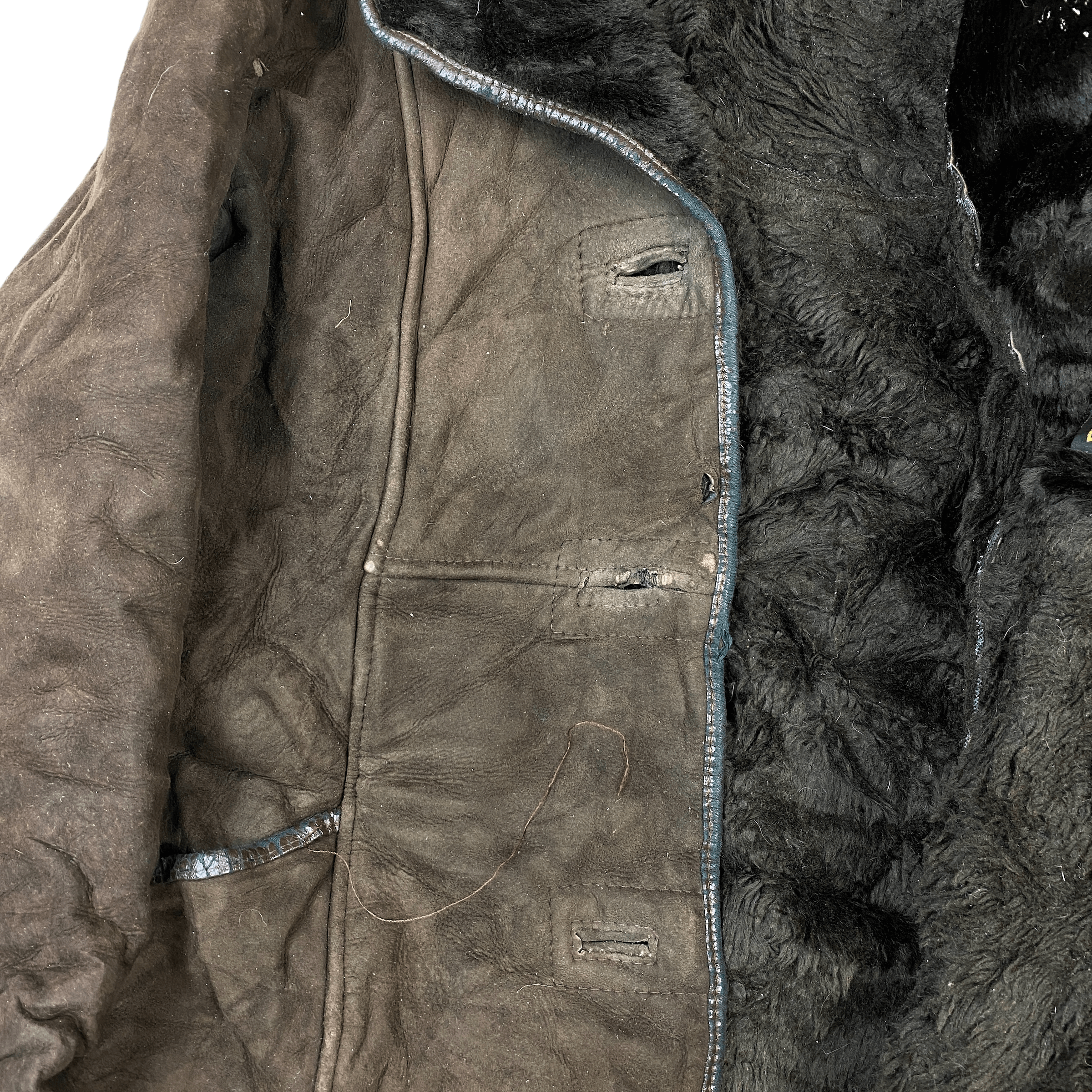 Sheepskin Lined Coat 