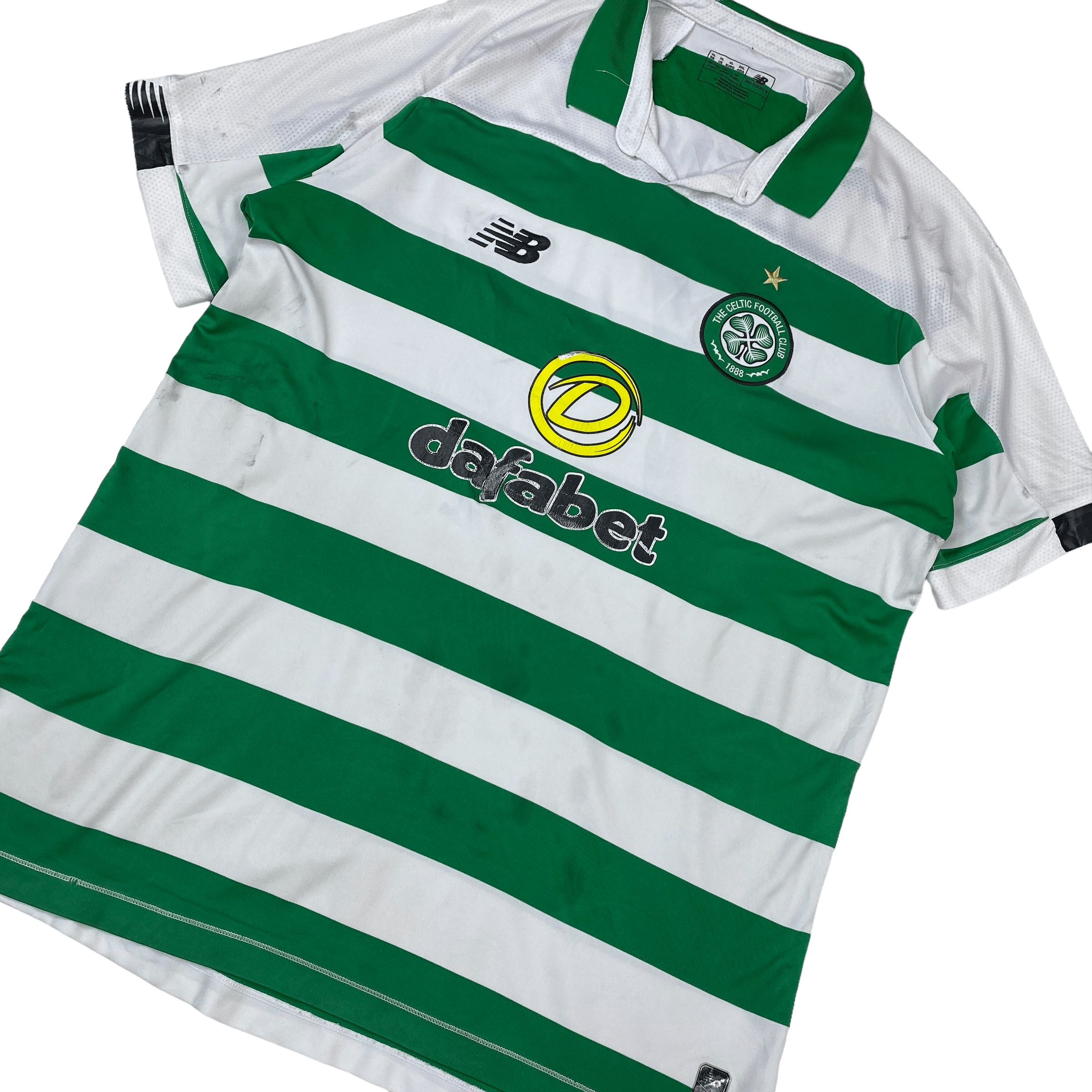 Celtic 2018 - 2019 home football shirt jersey New Balance size L