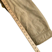 POLO RALPH LAUREN Vintage 90s Retro Brown Jacket Men's Large Full Zip  Blanket Lined Cotton  Harrington