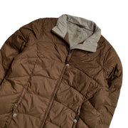 L.L BEAN Brown    Nylon  Puffer Jacket Men's Medium
