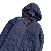 KAPPA Blue  Hooded  Polyester  Puffer Jacket Youth's XS