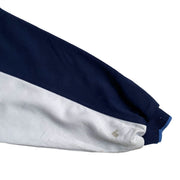 NIKE Vintage 90s Retro White Navy   Polyester   Sweatshirt Men's Large