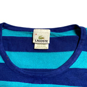 LACOSTE Blue   Cotton   Knitwear Sweater Women's XS