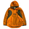NIKE Vintage 00s y2k Orange  Hooded  Polyester Anorak Utility Jacket Men's Large