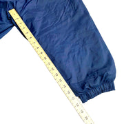 NIKE Vintage 90s Retro Blue Swoosh    Polyester Padded  Jacket Men's Medium