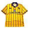 PUMA Vintage 90s Retro Yellow 1994-96 Sheffield Wednesday Away Football      Shirt Men's Medium