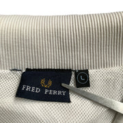 FRED PERRY Vintage 90s Retro Beige    Polyester Windbreaker  Jacket Men's Large