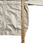 FRED PERRY Vintage 90s Retro Beige    Polyester Windbreaker  Jacket Men's Large