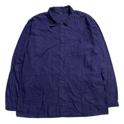 90s Vintage Retro Blue    Cotton  French Workwear Jacket Men's Medium