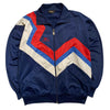 90s Vintage Retro Blue Track Jacket Men's Medium