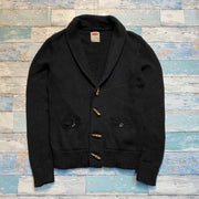 Black Levi's Knitwear Cardigan Sweater Men's Medium