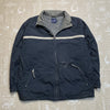 Navy GAP Quilted Nylon Shell Fleece Lined Jacket Men's XL