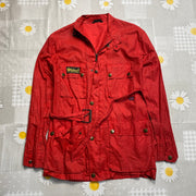 Red Belstaff Utility Jacket Women's Small