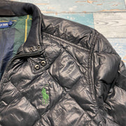 Black Polo Golf Ralph Lauren Quilted Puffer Jacket XL