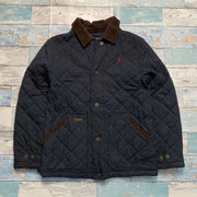 Navy Polo Ralph Lauren Quilted Youth's Jacket 10-12 Years