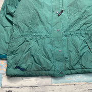 Green Patagonia Women's Large Hooded Jacket