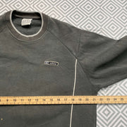 00s y2k Grey Adidas Sweatshirt Small
