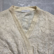 Beige St Michael Mohair Sweater 42