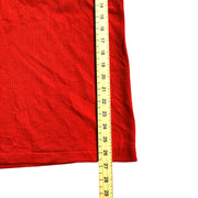 Lacoste Red Polo   Cotton    Shirt Men's Medium
