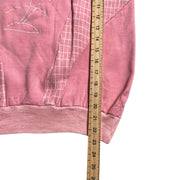 Damart(N) 90s Vintage Retro Pink  Polyester Crewneck Sweatshirt Women's Small