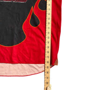 00s Vintage y2k Red Black Racing Long Sleeve Shirt Women's Large