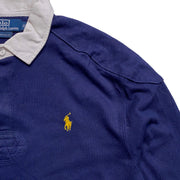 Polo Ralph Lauren Navy Rugby Top      Sweatshirt Men's Medium